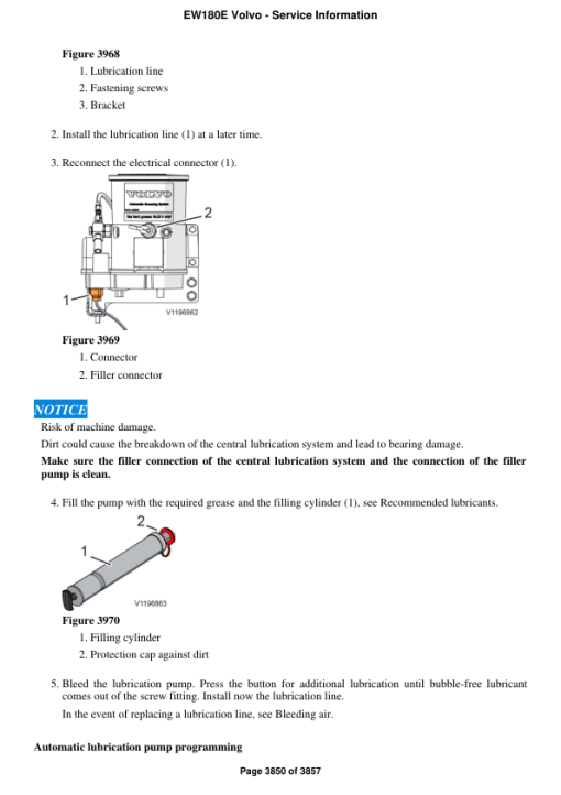 Volvo EW180E Excavator Repair Service Manual - Image 4