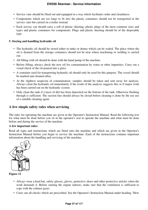 Volvo EW200 Åkerman Excavator Repair Service Manual - Image 2