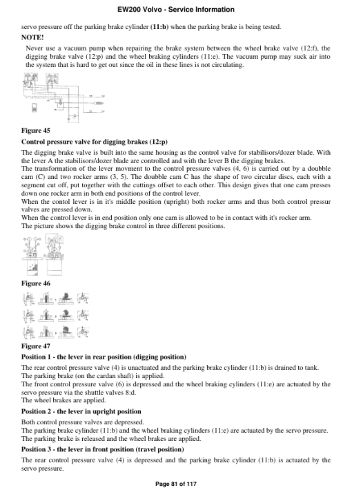 Volvo EW200 Excavator Repair Service Manual - Image 4