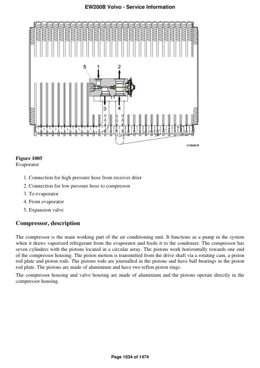 Volvo EW200B Excavator Repair Service Manual - Image 2