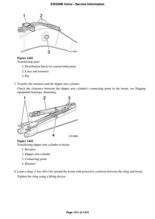 Volvo EW200B Excavator Repair Service Manual - Image 3