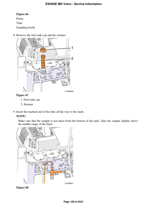 Volvo EW200E MH Excavator Repair Service Manual - Image 3