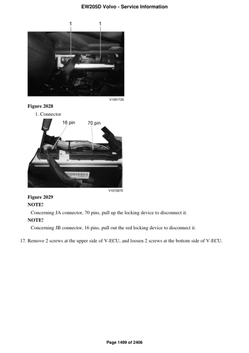 Volvo EW205D Excavator Repair Service Manual - Image 3