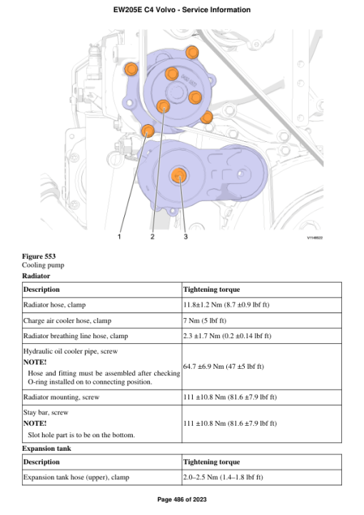 Volvo EW205E C4 Excavator Repair Service Manual - Image 4