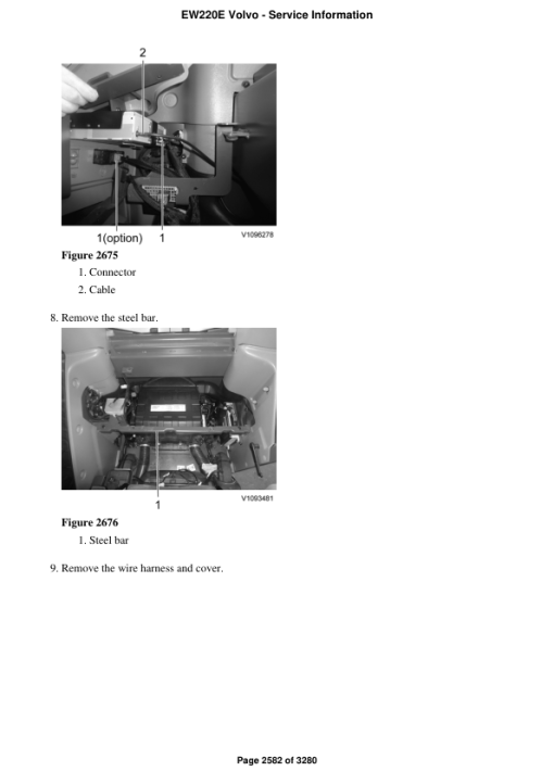 Volvo EW220E Excavator Repair Service Manual - Image 4