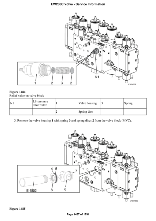 Volvo EW230C Excavator Repair Service Manual - Image 3