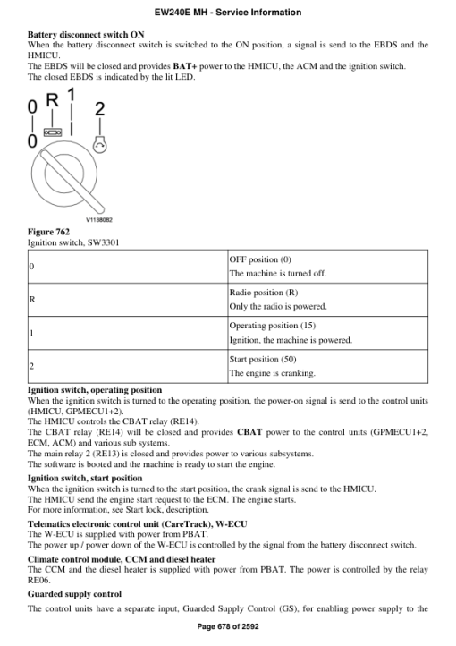 Volvo EW240E MH Excavator Repair Service Manual - Image 4