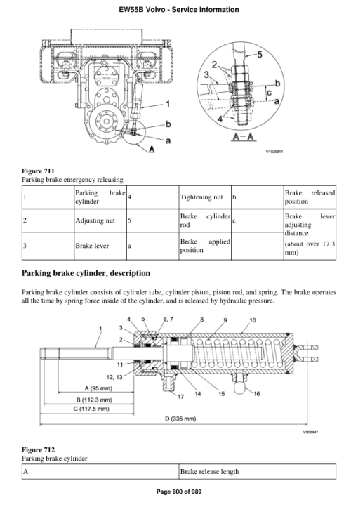 Volvo EW55B Compact Excavator Repair Service Manual - Image 3