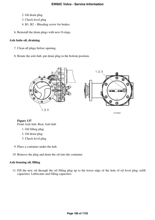 Volvo EW60C Compact Excavator Repair Service Manual - Image 3