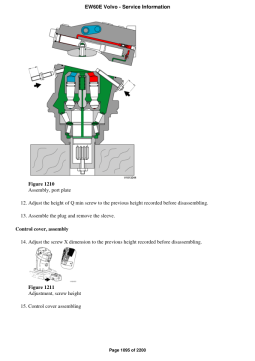 Volvo EW60E Compact Excavator Repair Service Manual - Image 2