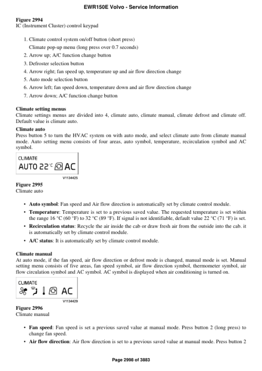 Volvo EWR150E Excavator Repair Service Manual - Image 4