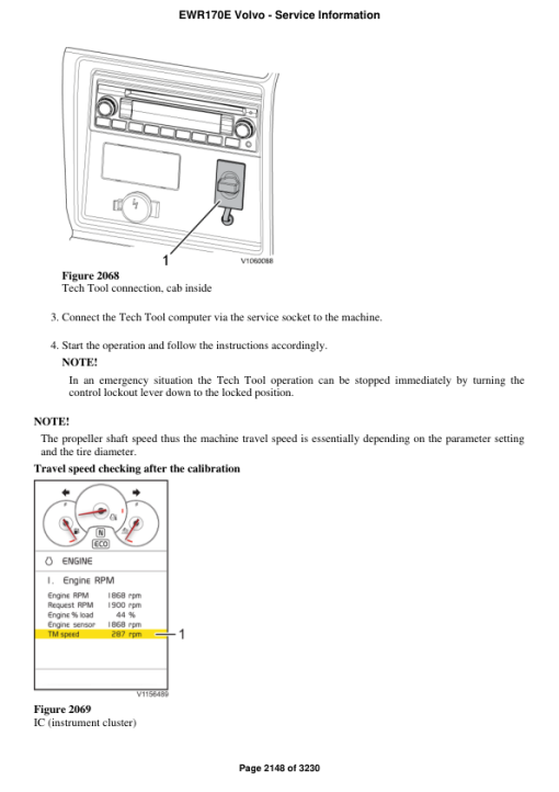 Volvo EWR170E Excavator Repair Service Manual - Image 3