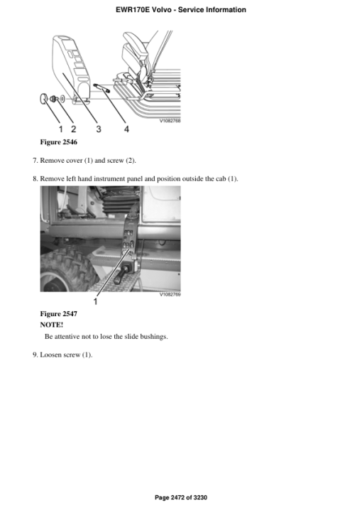 Volvo EWR170E Excavator Repair Service Manual - Image 4