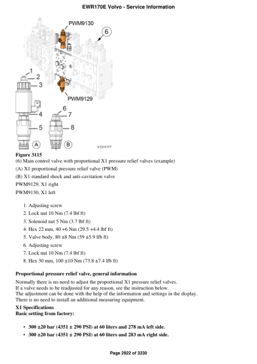 Volvo EWR170E Excavator Repair Service Manual - Image 5