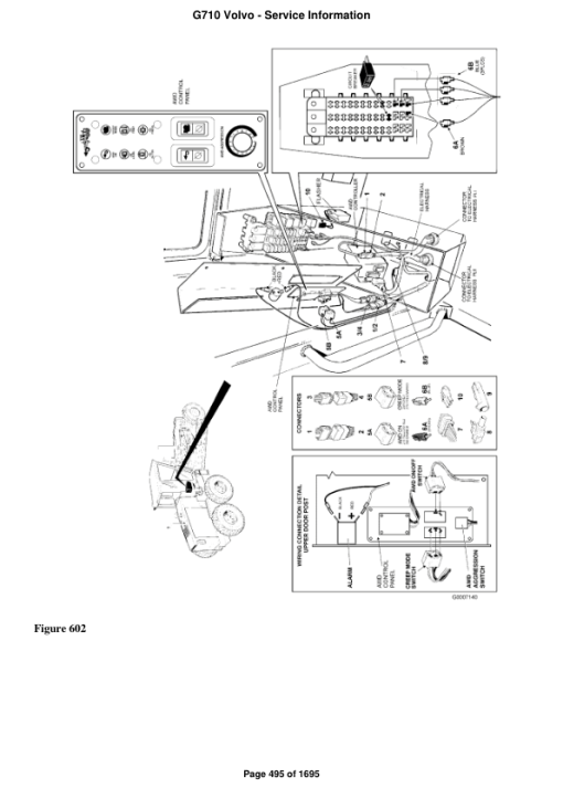 Volvo G710 Motor Grader Repair Service Manual - Image 4