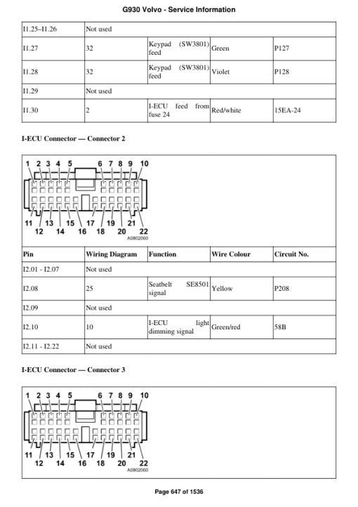 Volvo G930 Motor Grader Repair Service Manual - Image 4