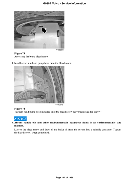 Volvo G930B Motor Grader Repair Service Manual - Image 2