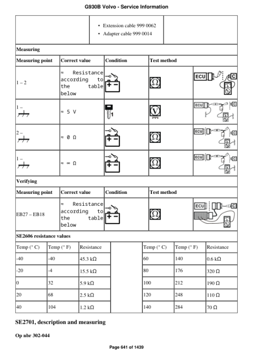 Volvo G930B Motor Grader Repair Service Manual - Image 4