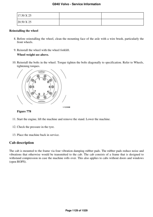 Volvo G940 Motor Grader Repair Service Manual - Image 2