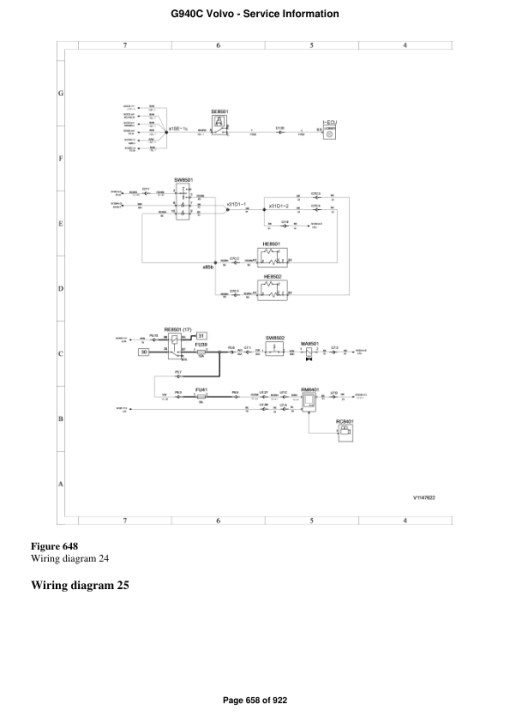 Volvo G940C Motor Grader Repair Service Manual - Image 4