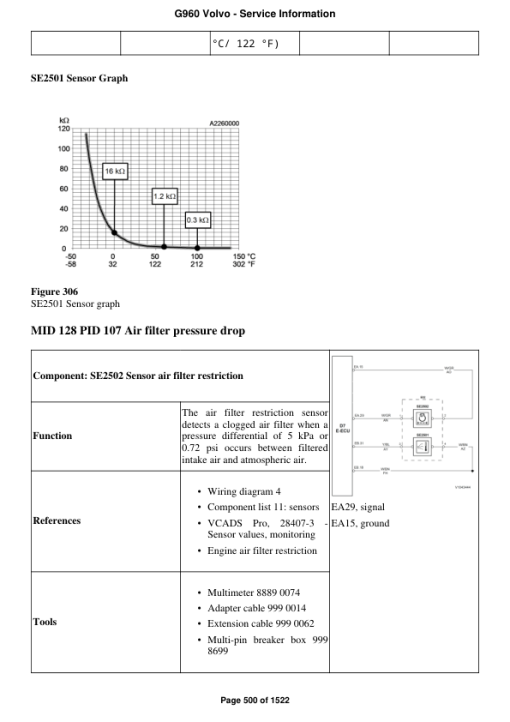 Volvo G960 Motor Grader Repair Service Manual - Image 5