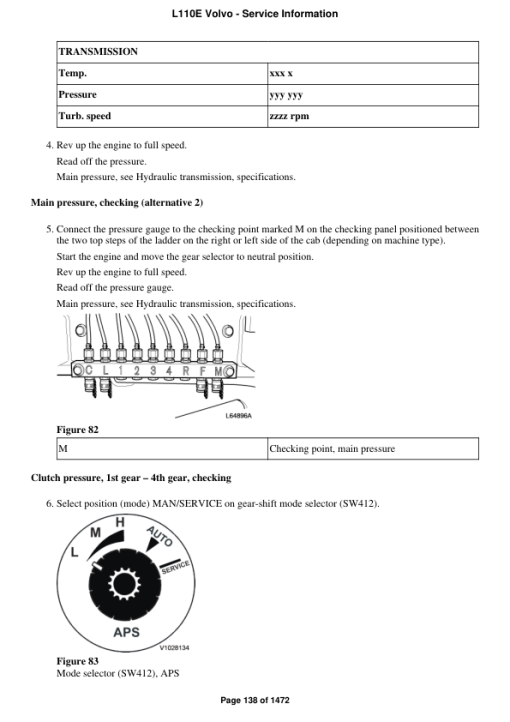 Volvo L110E Wheel Loader Repair Service Manual - Image 2