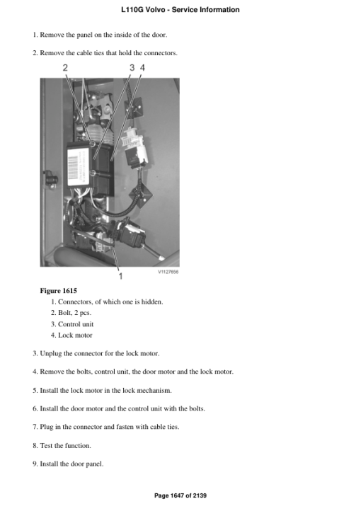 Volvo L110G Wheel Loader Repair Service Manual - Image 3