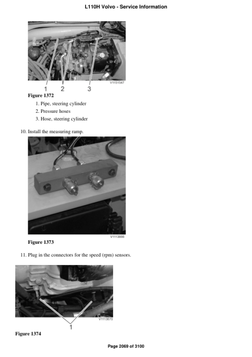 Volvo L110H Wheel Loader Repair Service Manual - Image 2