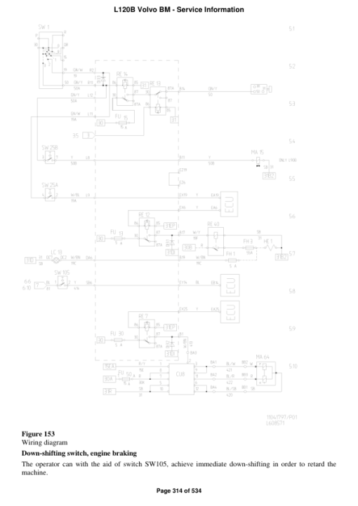 Volvo L120B BM Wheel Loader Repair Service Manual - Image 2