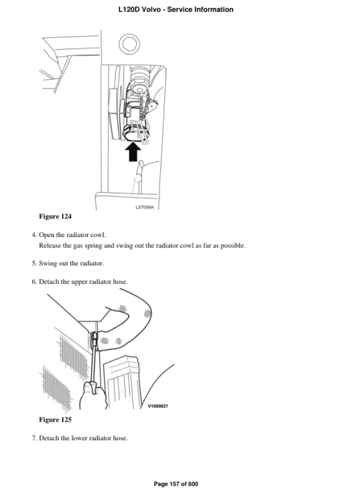 Volvo L120D Wheel Loader Repair Service Manual - Image 2