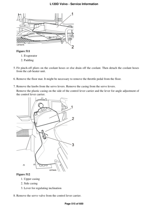 Volvo L120D Wheel Loader Repair Service Manual - Image 4