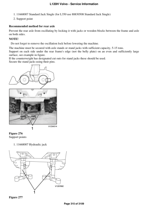 Volvo L120H Wheel Loader Repair Service Manual - Image 4