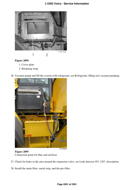 Volvo L150G Wheel Loader Repair Service Manual - Image 3