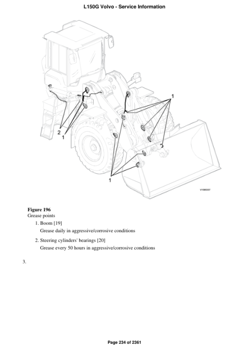 Volvo L150G Wheel Loader Repair Service Manual - Image 4