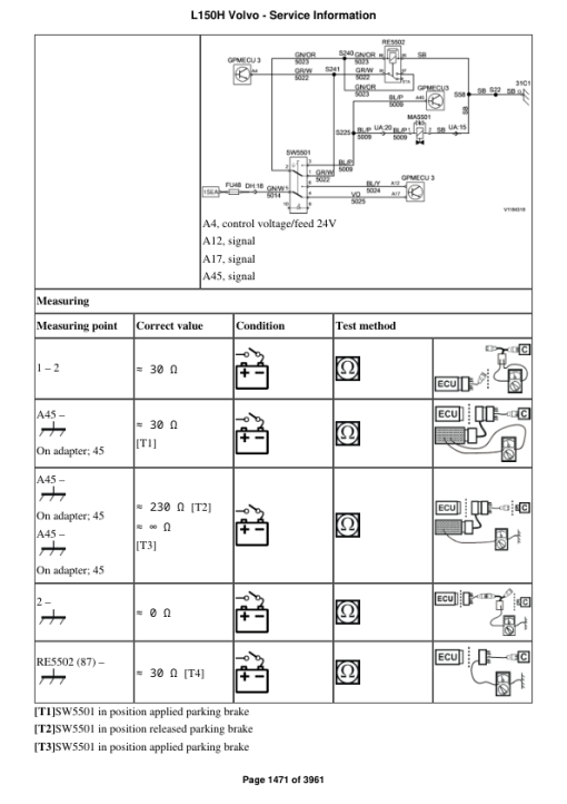 Volvo L150H Wheel Loader Repair Service Manual - Image 2