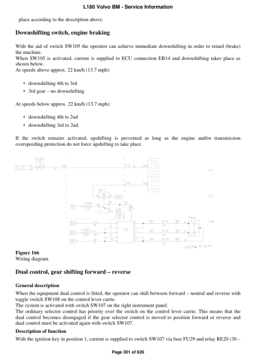 Volvo L180 BM Wheel Loader Repair Service Manual - Image 2