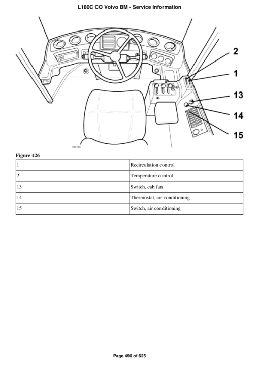 Volvo L180C CO BM Wheel Loader Repair Service Manual - Image 4