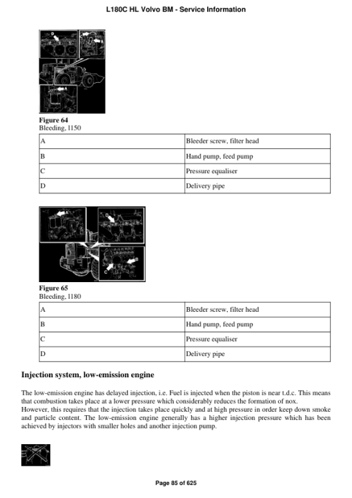 Volvo L180C HL BM Wheel Loader Repair Service Manual - Image 4