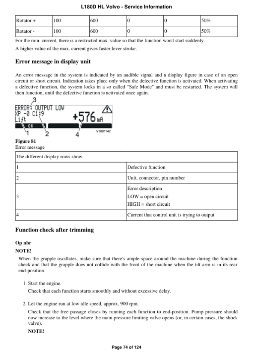 Volvo L180D HL Wheel Loader Repair Service Manual - Image 4