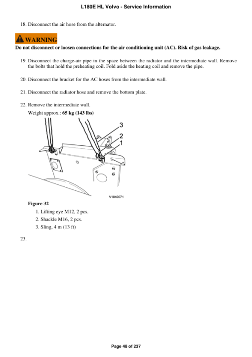 Volvo L180E HL Wheel Loader Repair Service Manual - Image 4