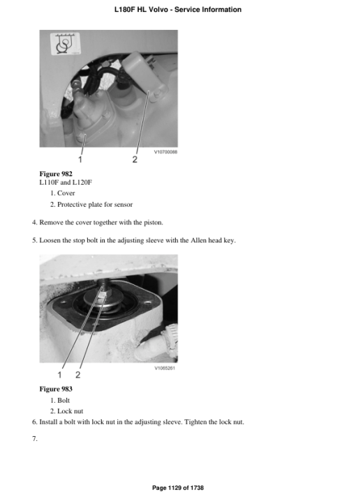 Volvo L180F HL Wheel Loader Repair Service Manual - Image 2