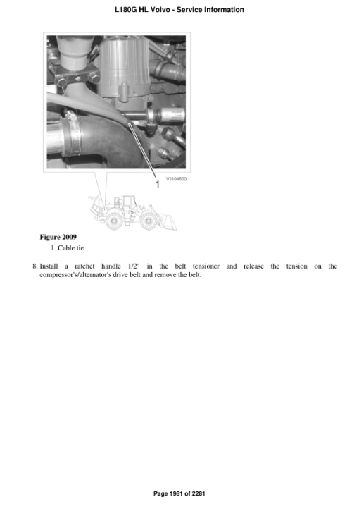 Volvo L180G HL Wheel Loader Repair Service Manual - Image 3