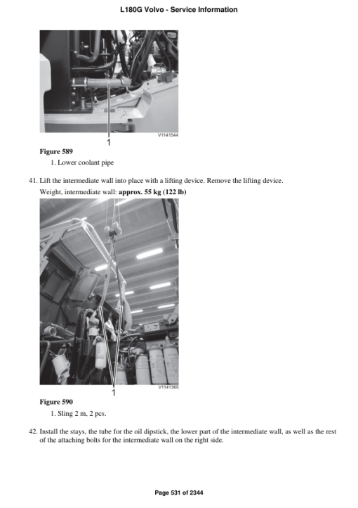 Volvo L180G Wheel Loader Repair Service Manual - Image 4