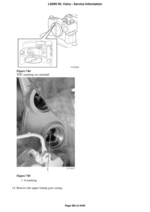 Volvo L200H HL Wheel Loader Repair Service Manual - Image 4