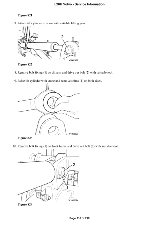 Volvo L20H Compact Wheel Loader Repair Service Manual - Image 5