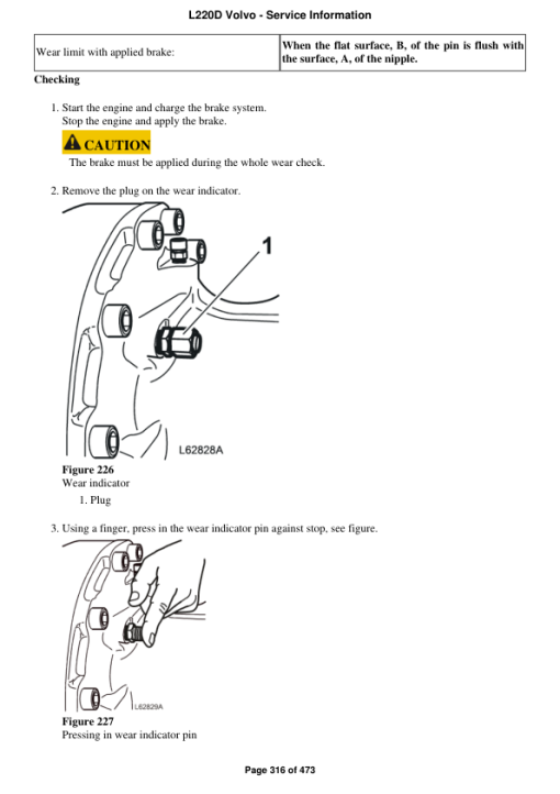 Volvo L220D Wheel Loader Repair Service Manual - Image 3