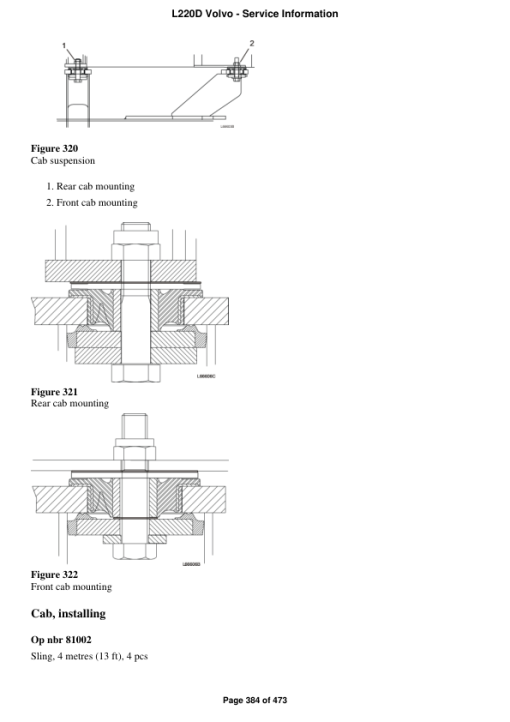 Volvo L220D Wheel Loader Repair Service Manual - Image 4