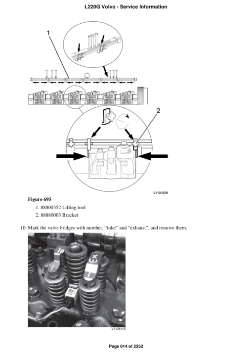 Volvo L220G Wheel Loader Repair Service Manual - Image 4