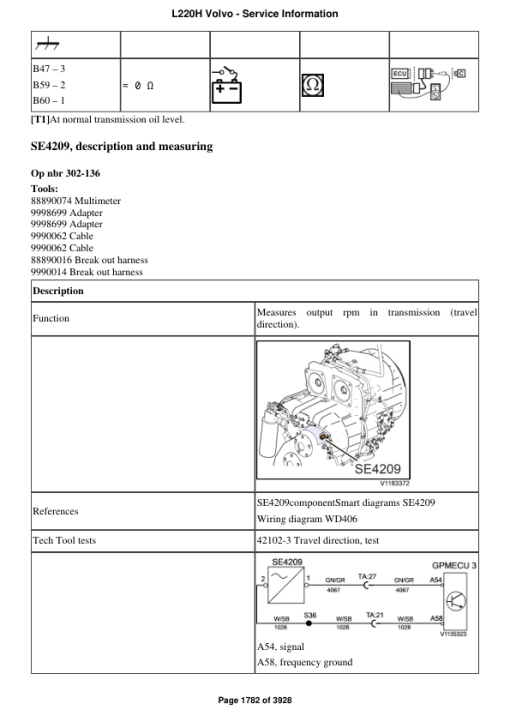 Volvo L220H Wheel Loader Repair Service Manual - Image 2