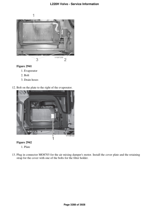 Volvo L220H Wheel Loader Repair Service Manual - Image 4